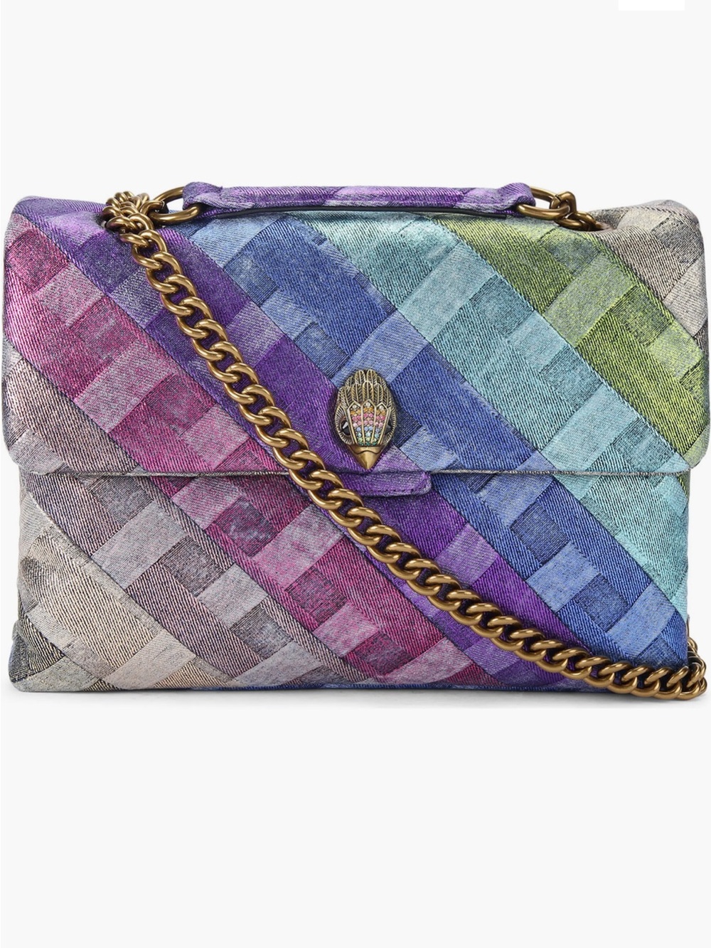 Kurt Geiger Woven DENIM Shoulder/Crossbody❣️
